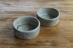small stone pet food bowls